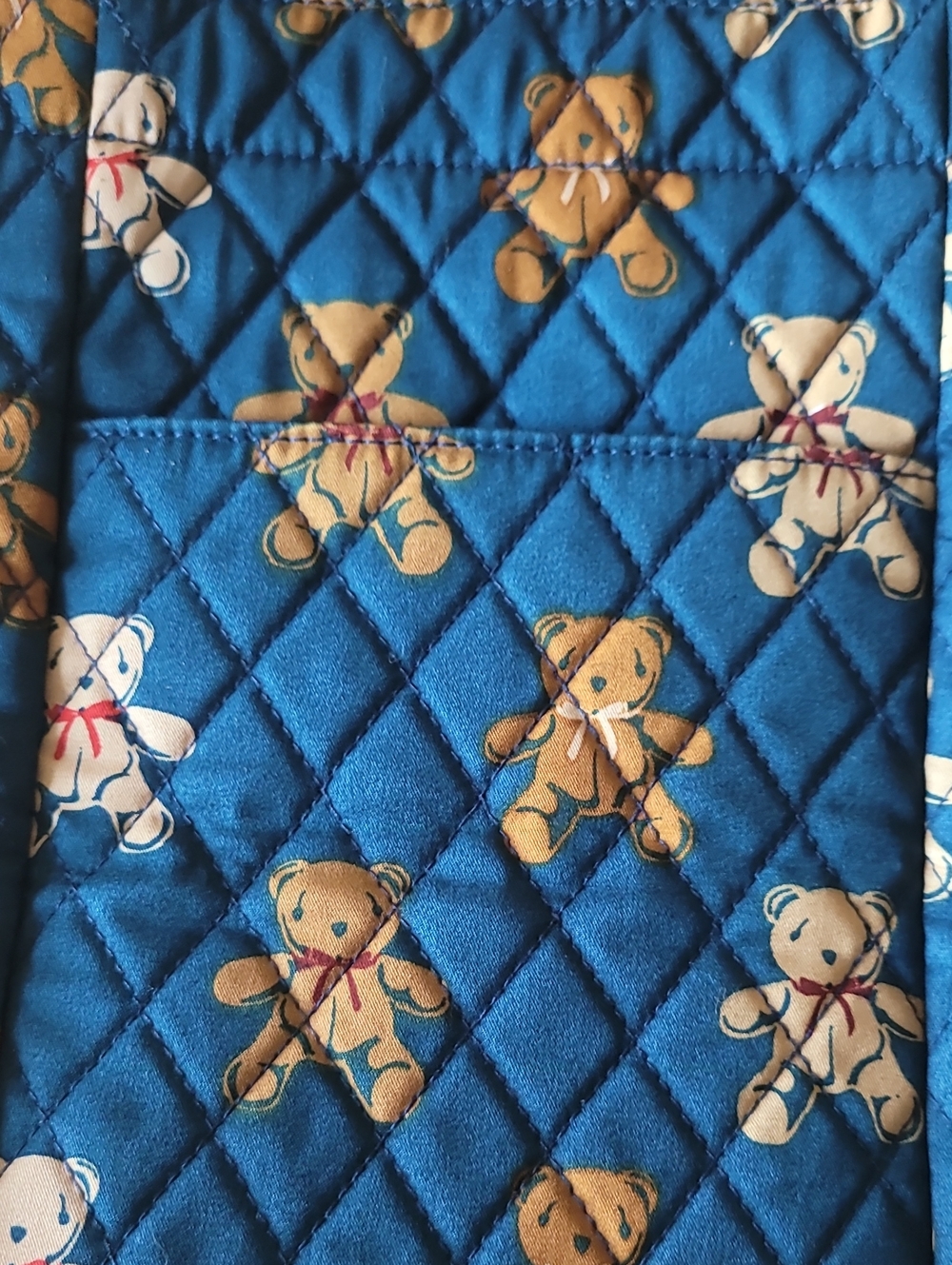 Vera Bradley Small Original Zip Tote in Bunch of Bears - Picture 5 of 11